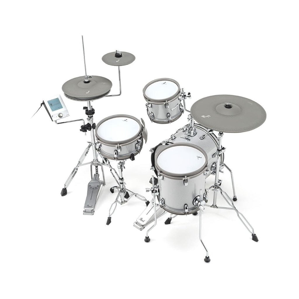 EFNOTE MINI Electronic Drum Kit - White Sparkle Electronic Drum Kits Sky Music