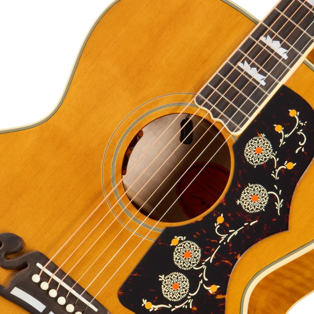 Epiphone 1957 SJ-200 Reissue Acoustic-Electric Guitar - Antique Natural Acoustic Guitars Sky Music