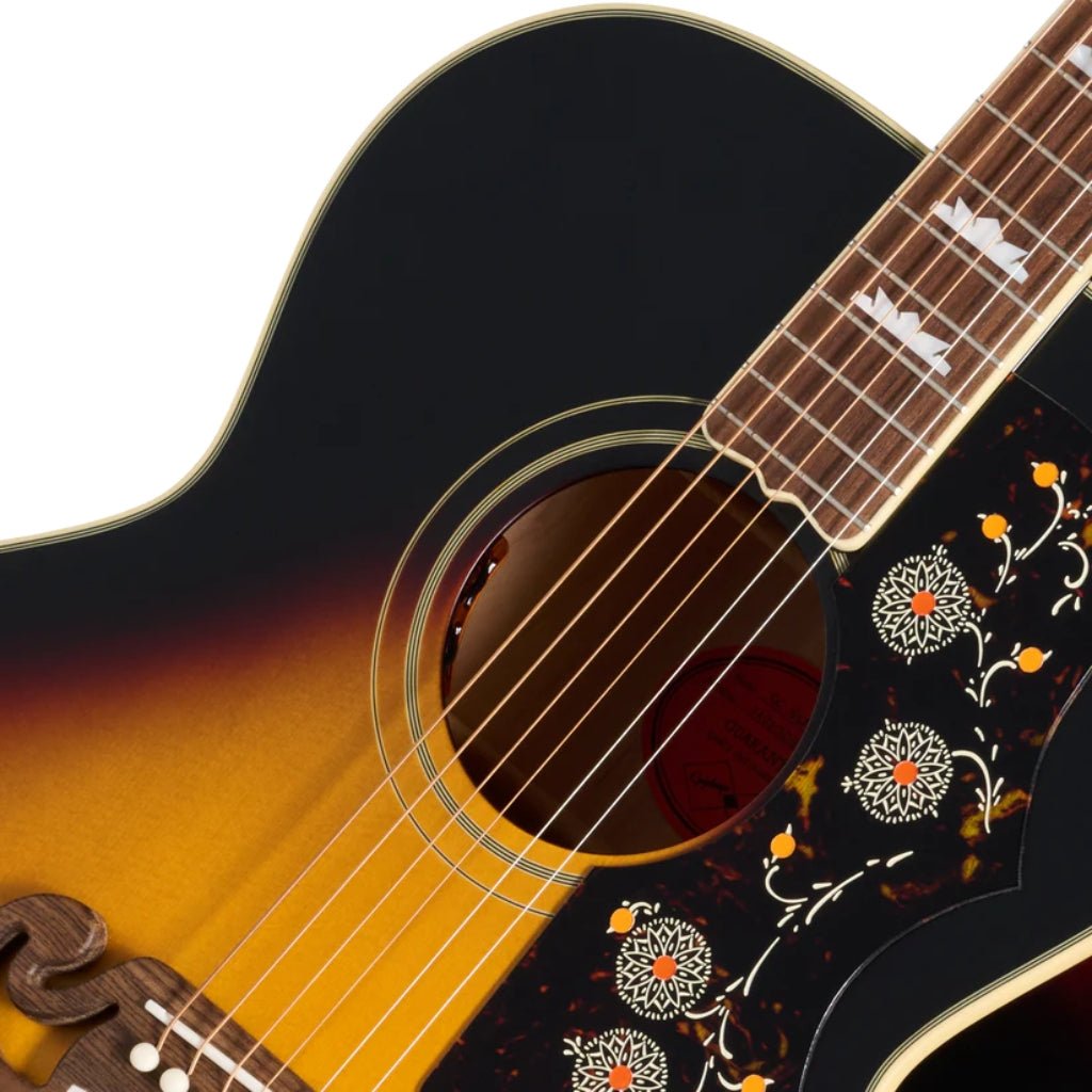 Epiphone 1957 SJ-200 Reissue Acoustic-Electric Guitar - Vintage Sunburst Acoustic Guitars Sky Music