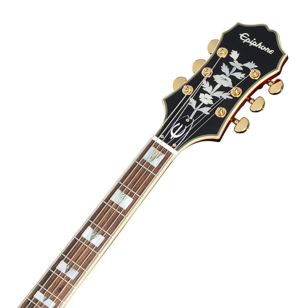 Epiphone Broadway Rosewood Fingerboard Electric Guitar - Wine Red Electric Guitars Sky Music