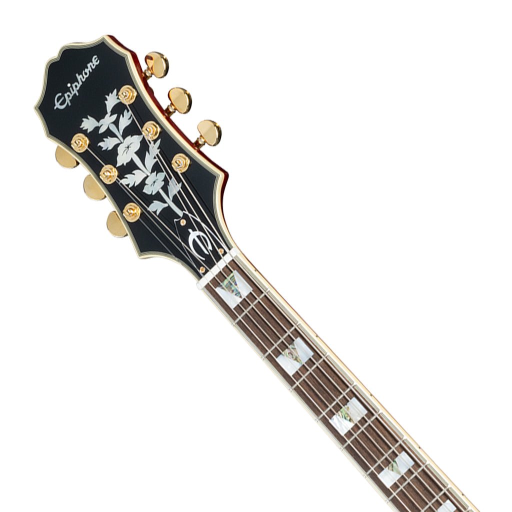 Epiphone Broadway Rosewood Left-handed Hollowbody Electric Guitar - Wine Red Electric Guitars Sky Music