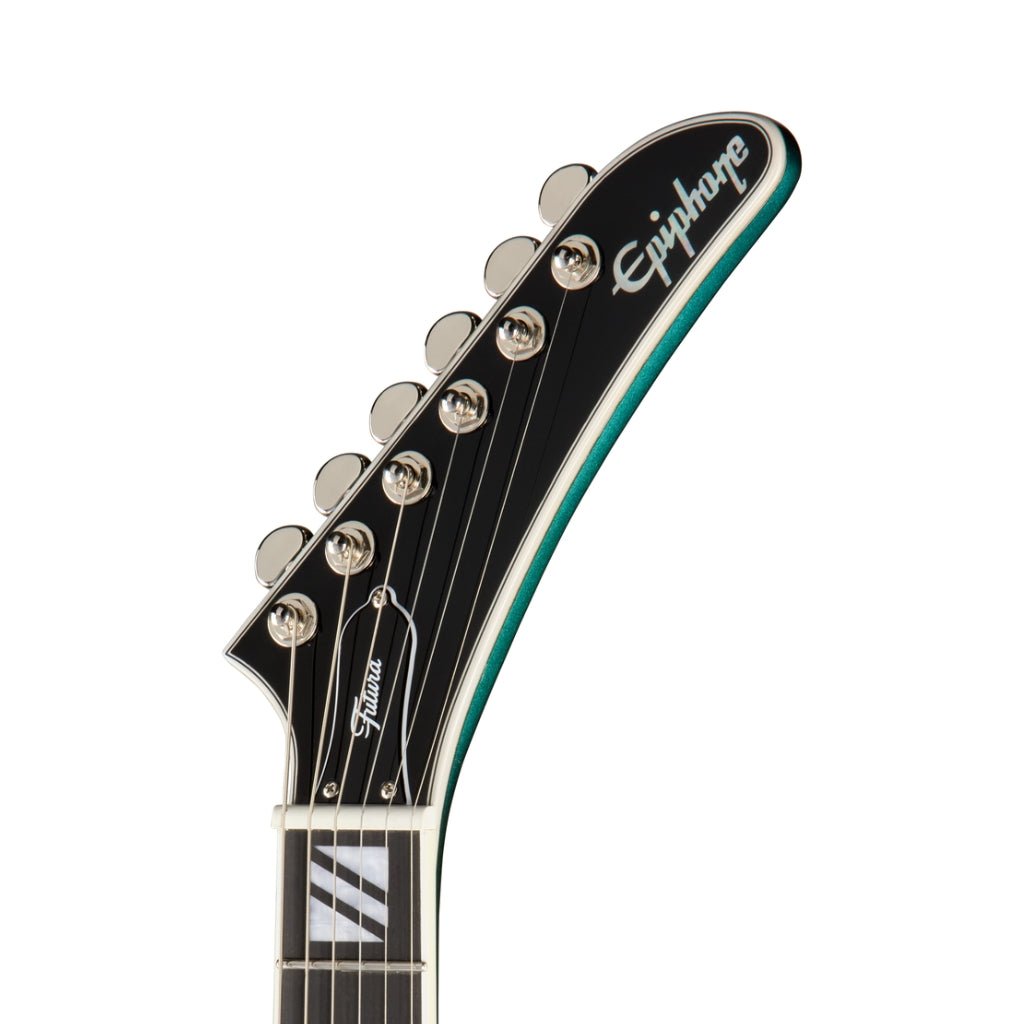 Epiphone Futura Explorer Custom Electric Guitar - Dragonfly Shift Electric Guitars Sky Music