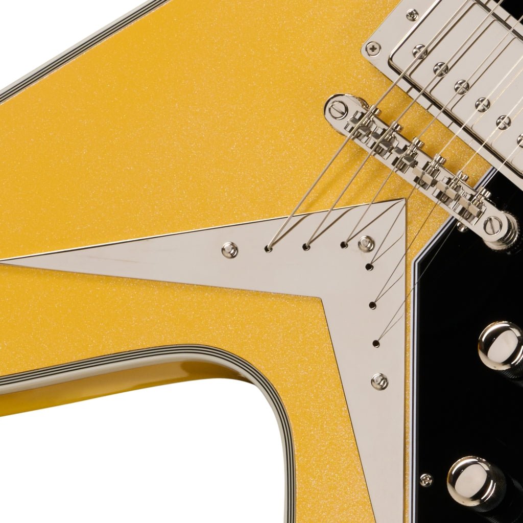 Epiphone Futura Flying V Custom Electric Guitar - Solaris Shift Electric Guitars Sky Music
