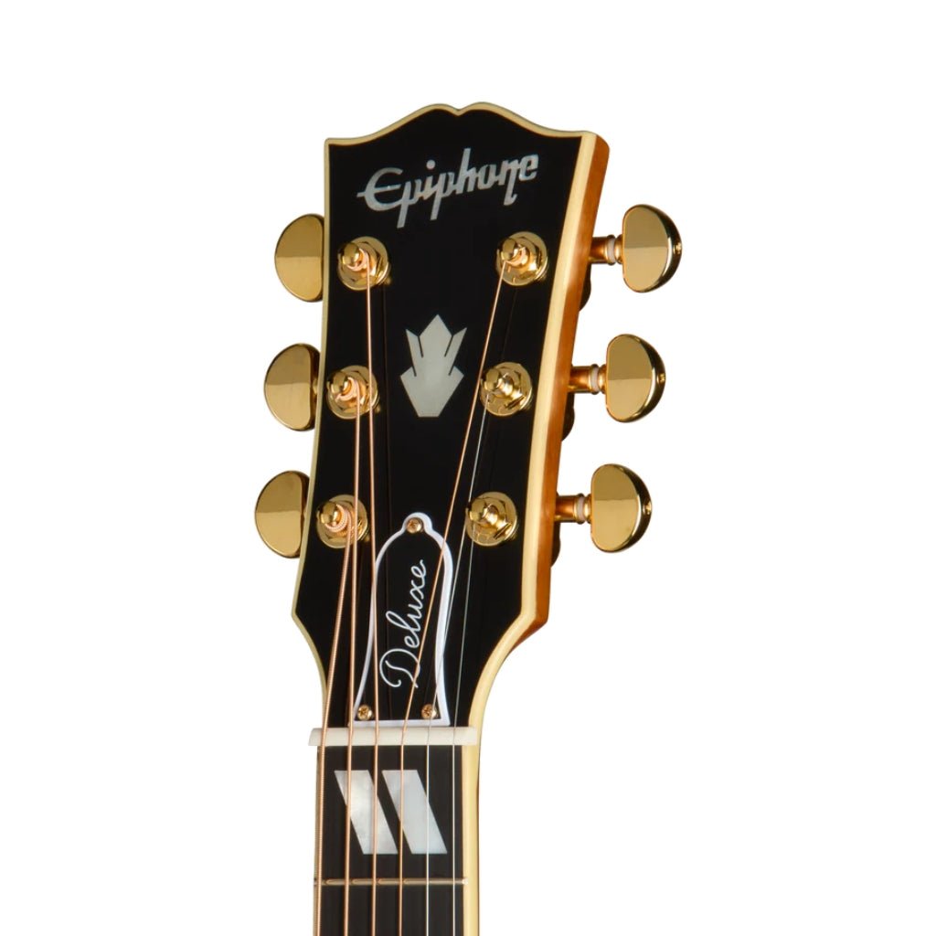 Epiphone Hummingbird Deluxe EC Acoustic-Electric Guitar - Autumn Burst Acoustic Guitars Sky Music