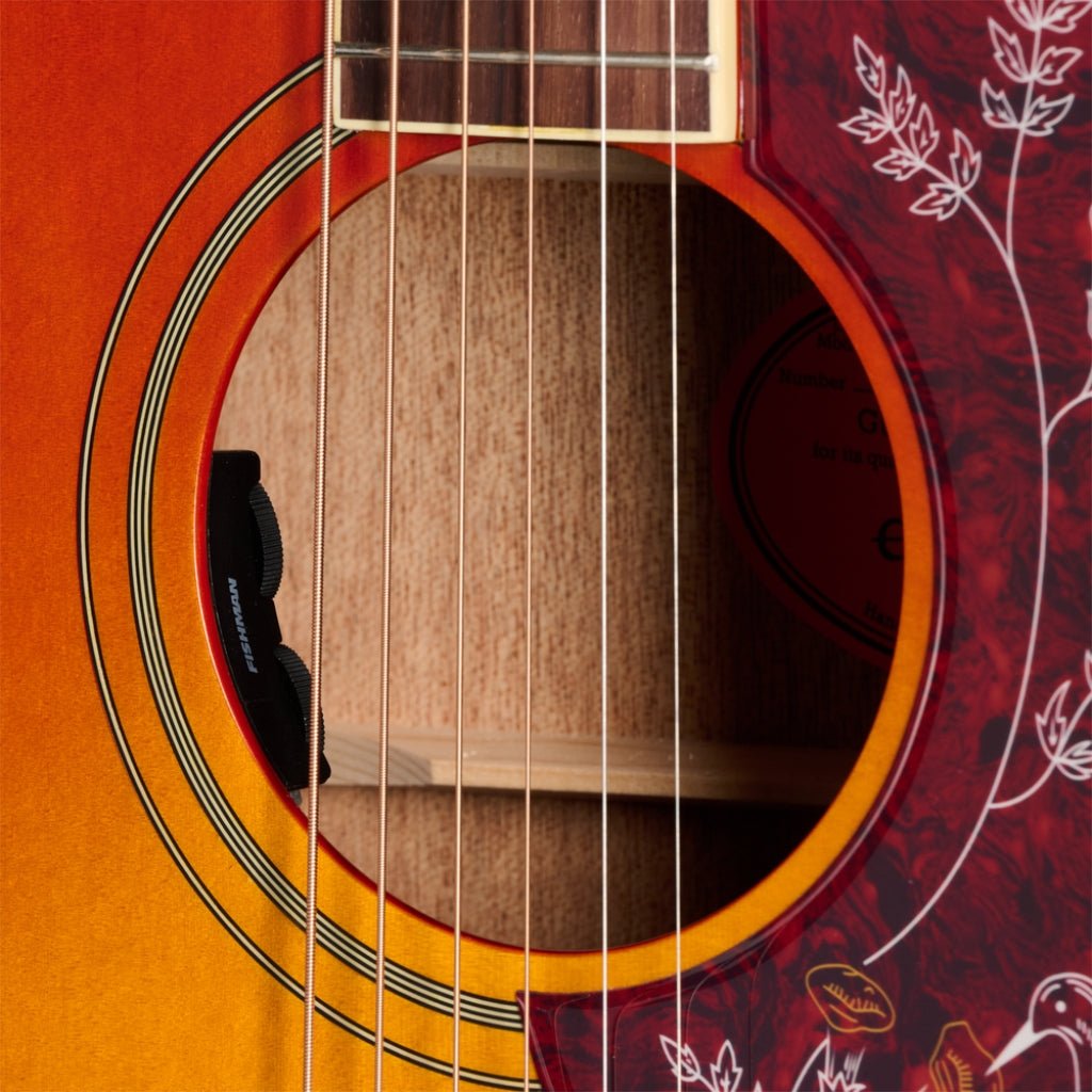 Epiphone Hummingbird Standard Acoustic Guitar - Cherry Sunburst Acoustic Guitars Sky Music