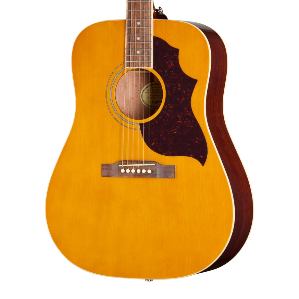 Epiphone Hummingbird Tribute Acoustic-Electric Guitar - Antique Natural Acoustic Guitars Sky Music
