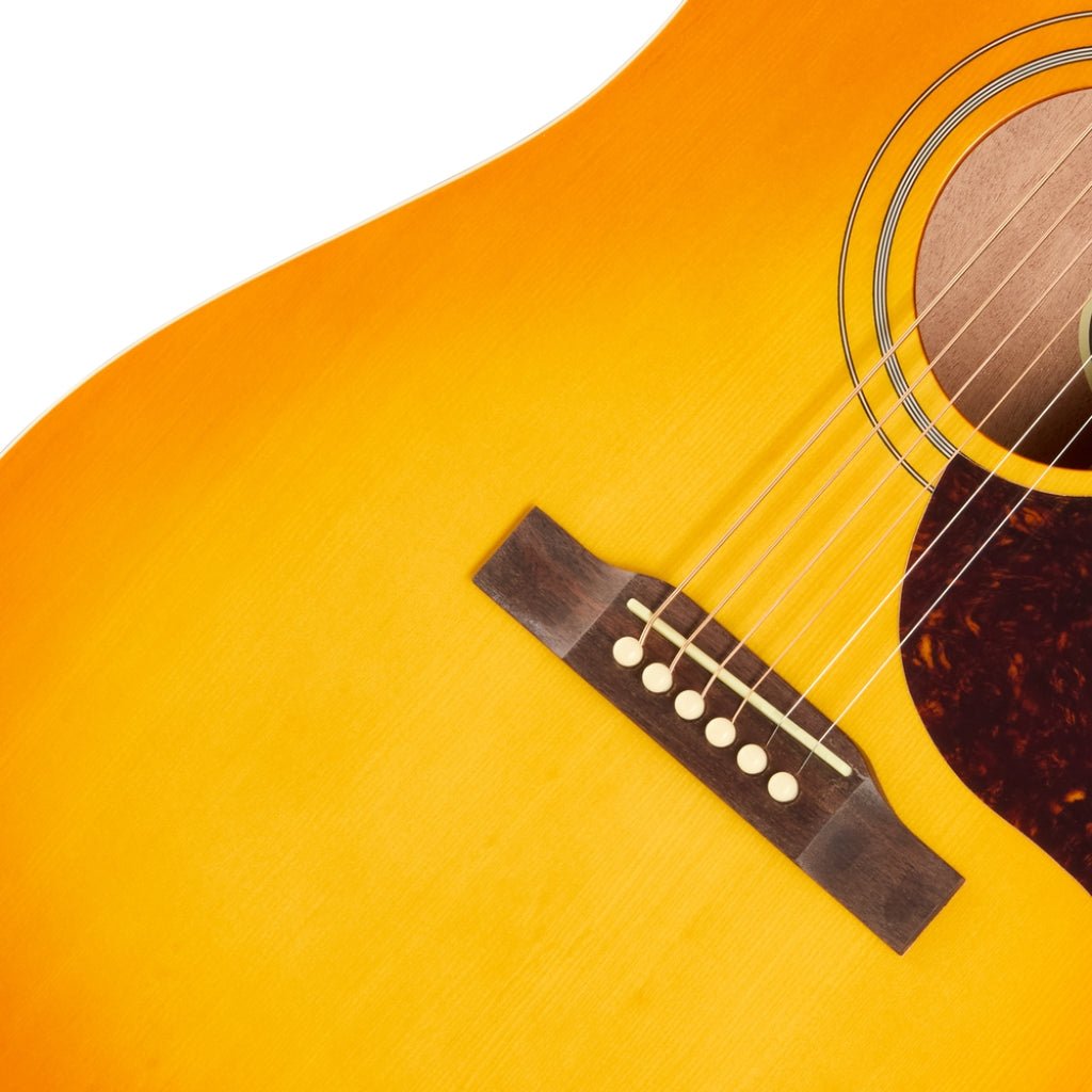Epiphone Hummingbird Tribute Acoustic-Electric Guitar - Heritage Cherry Burst Acoustic Guitars Sky Music
