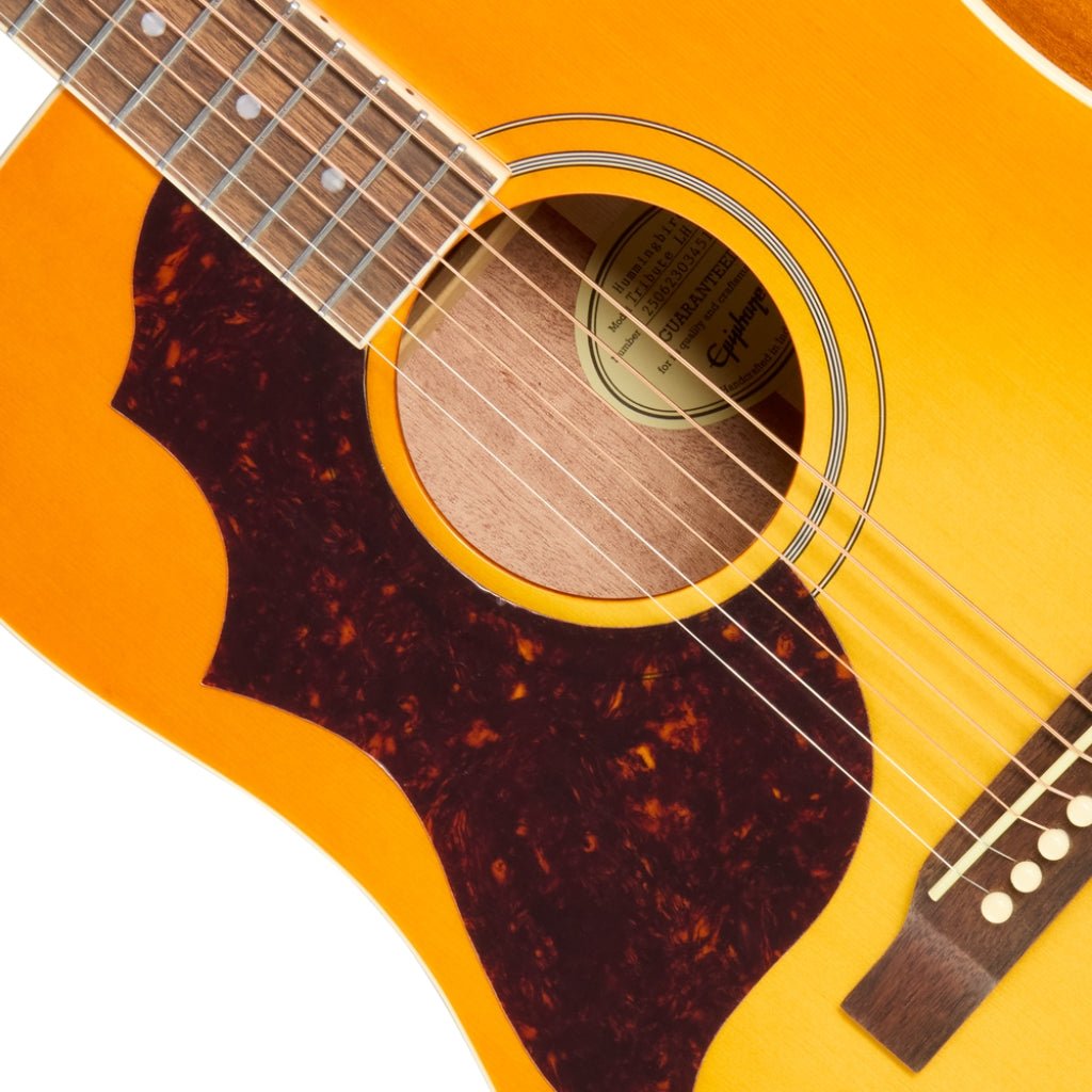 Epiphone Hummingbird Tribute Left Handed Acoustic-Electric Guitar - Heritage Cherry Burst Acoustic Guitars Sky Music