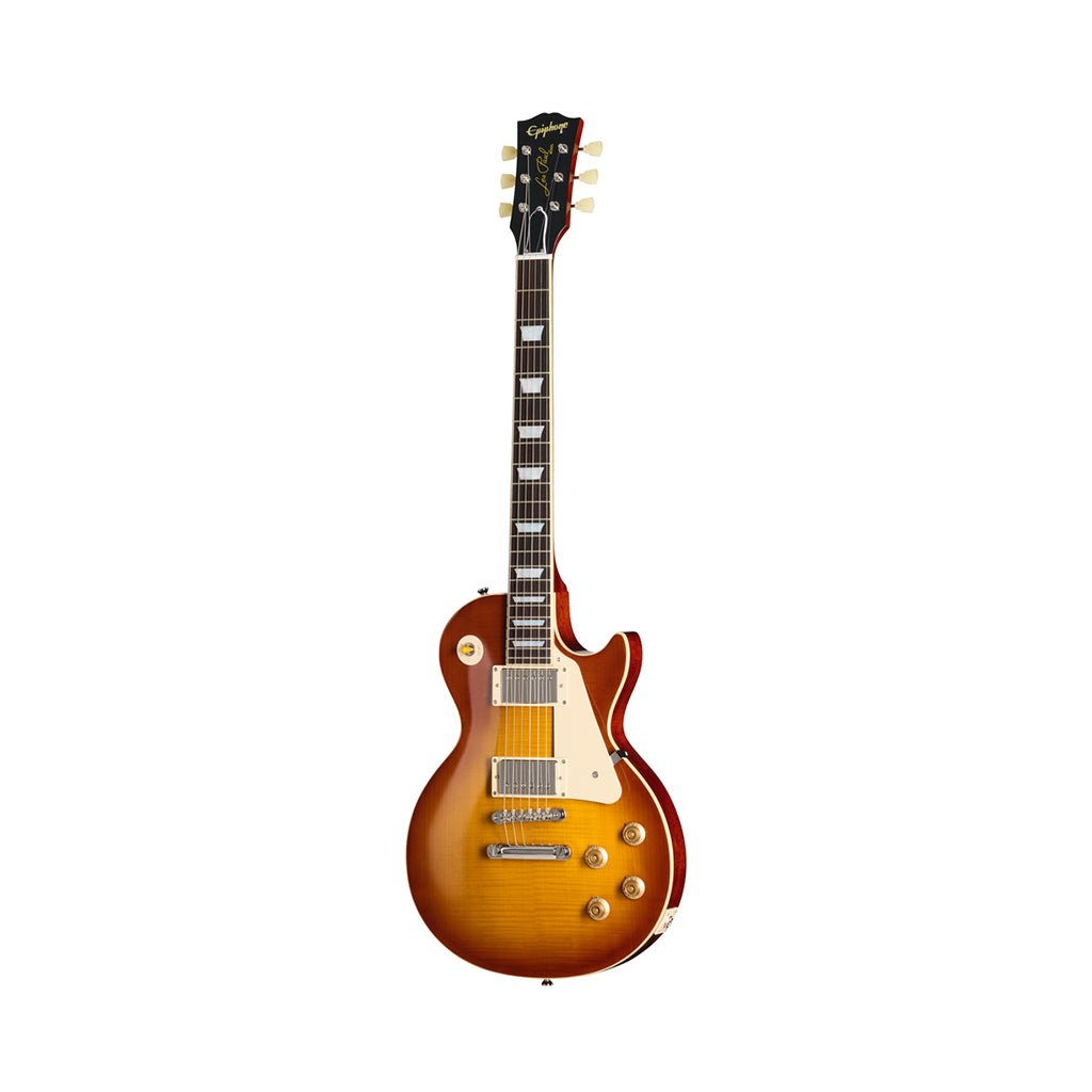 Epiphone Inspired by Gibson Custom 1959 Les Paul Standard Electric Guitar - Golden Poppy Burst Electric Guitars Sky Music