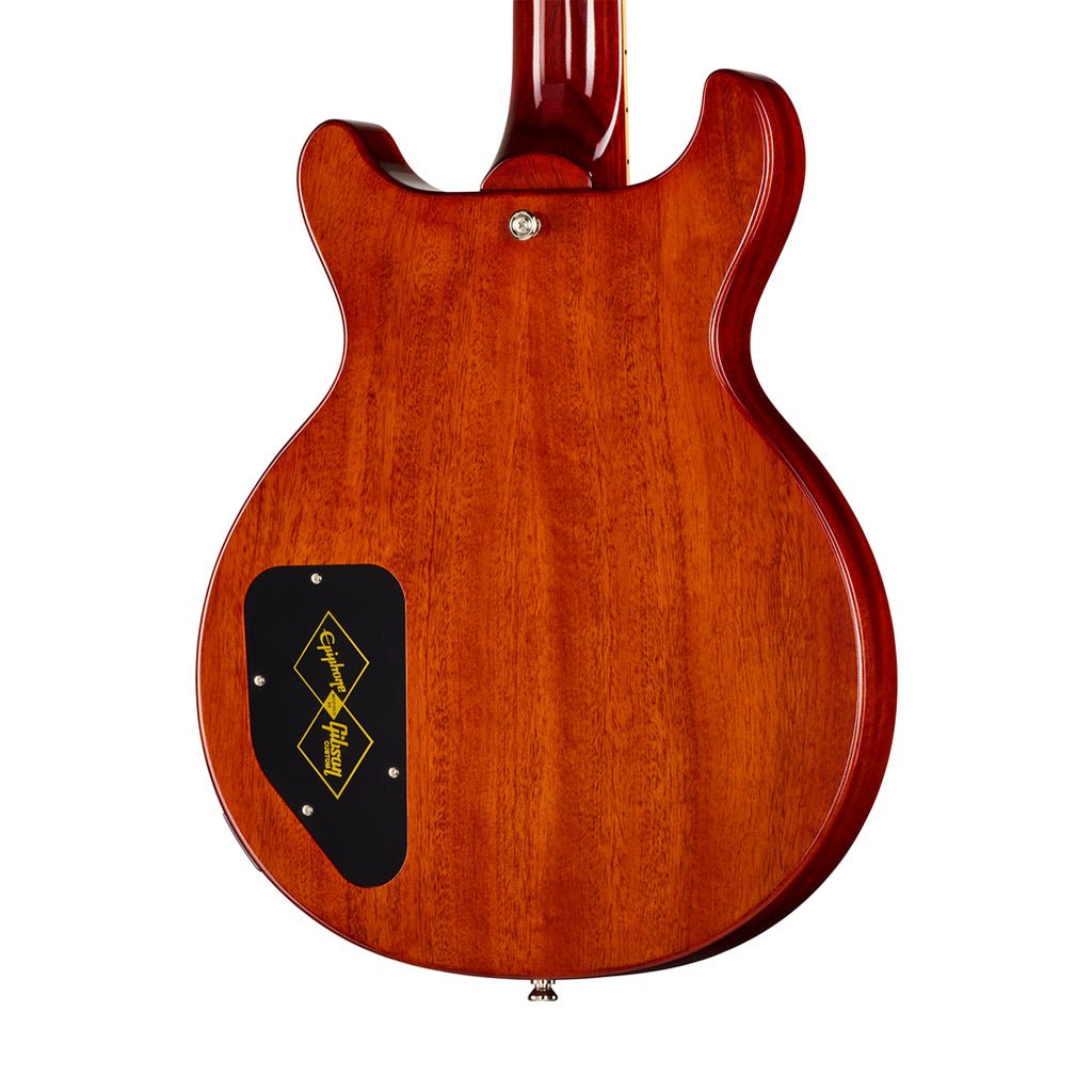 Epiphone Inspired by Gibson Custom 1960 Les Paul Special Double Cut Electric Guitar - Cherry Electric Guitars Sky Music