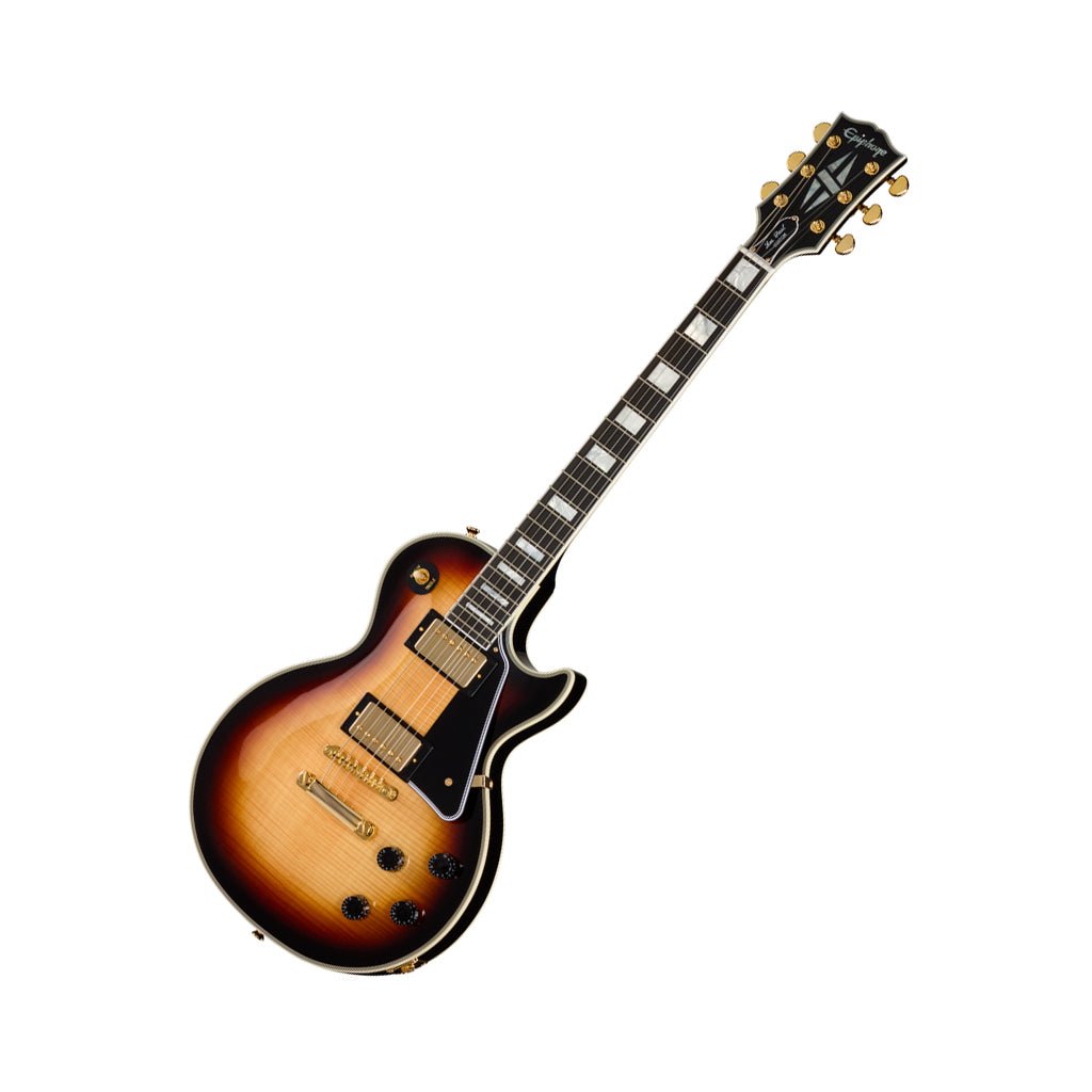 Epiphone Inspired by Gibson Custom Les Paul Custom Electric Guitar - Sedona Burst Electric Guitars Sky Music