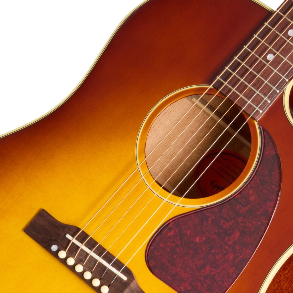 Epiphone J-45 Standard EC Acoustic Guitar - Honey Burst Acoustic Guitars Sky Music