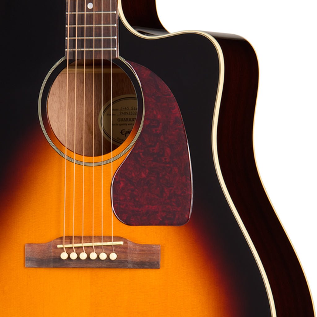 Epiphone J-45 Studio EC - Vintage Sunburst Acoustic Guitars Sky Music