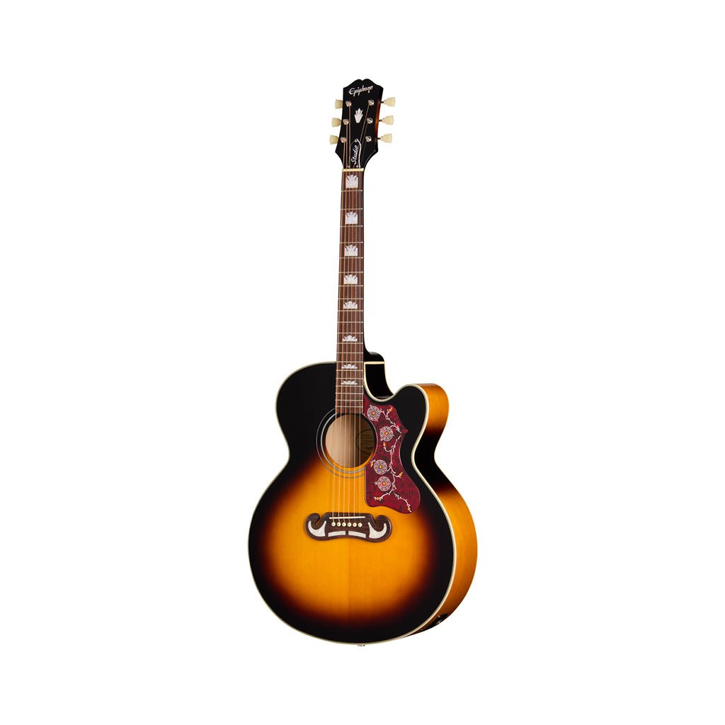 Epiphone J200 Studio EC - Vintage Sunburst Acoustic Guitars Sky Music