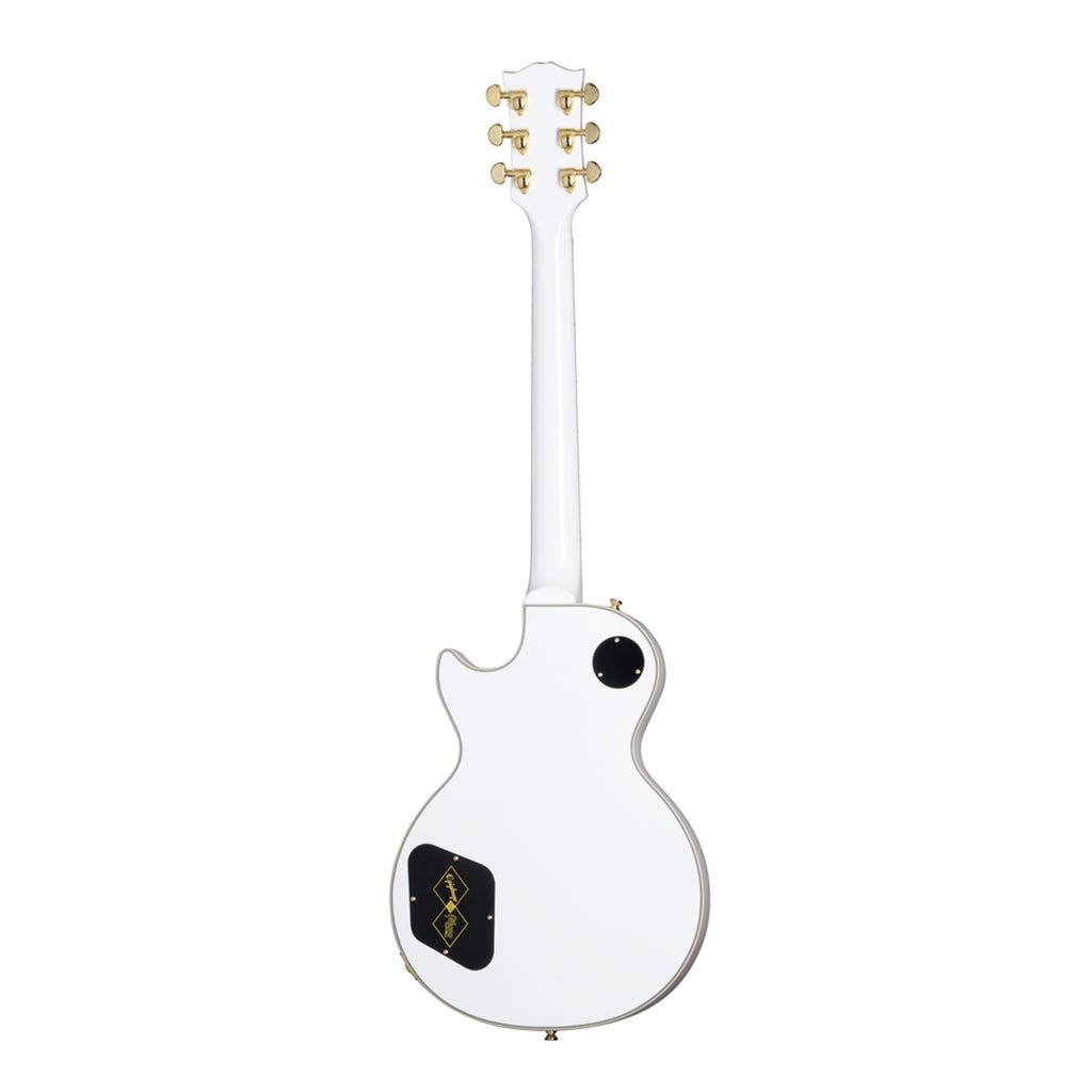 Epiphone Les Paul Custom Alpine White with Hardcase Electric Guitars Sky Music