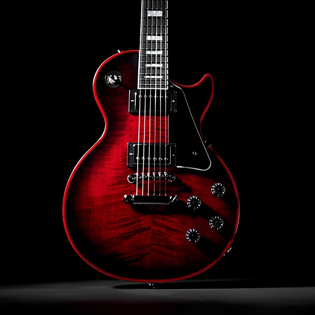 Epiphone Les Paul Custom Widow Electric Guitar - Red Burst (Sky Music Exclusive) Electric Guitars Sky Music