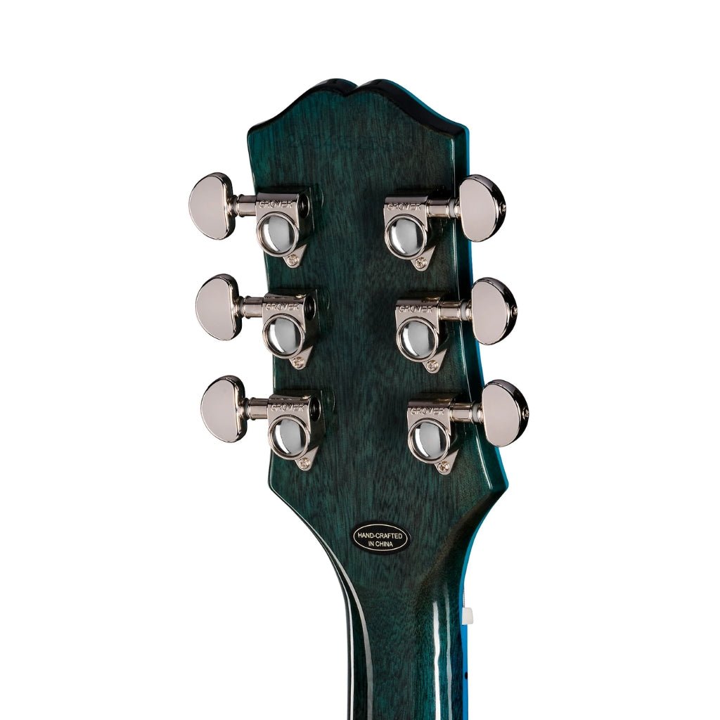 Epiphone Les Paul Custom Widow Limited Edition Electric Guitar - Indigo Burst Electric Guitars Sky Music