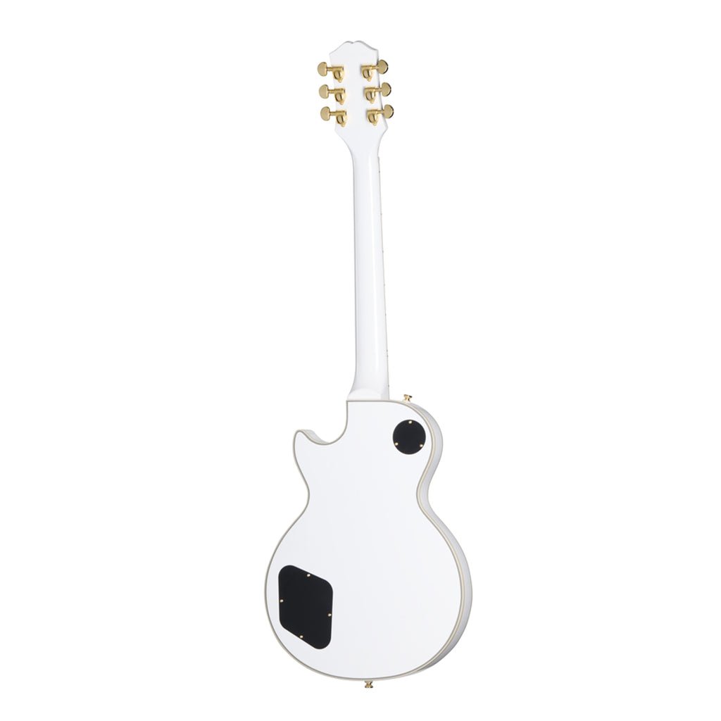Epiphone Les Paul Custom with Premium Gig Bag - Alpine White Electric Guitars Sky Music