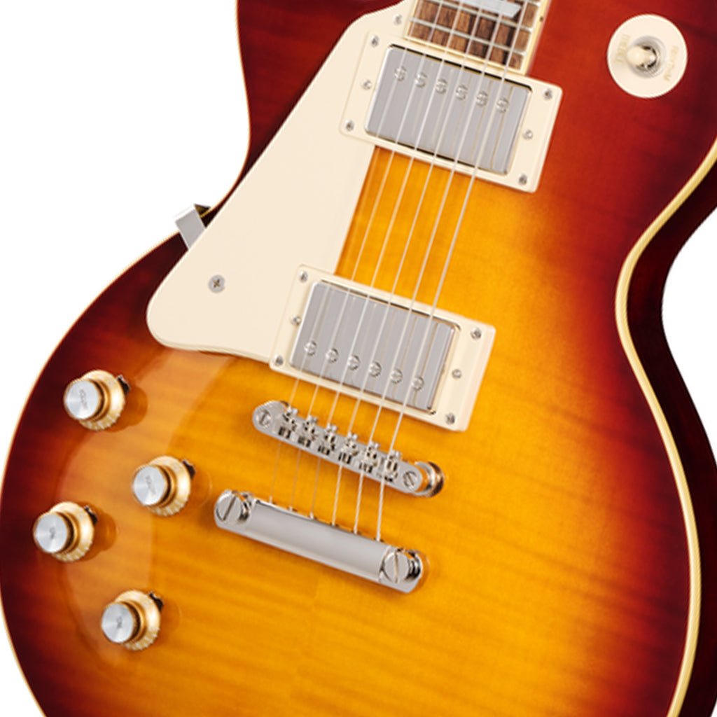 Epiphone Les Paul Standard 60s Figured Top with Premium Gig Bag Left Handed - Iced Tea Electric Guitars Sky Music