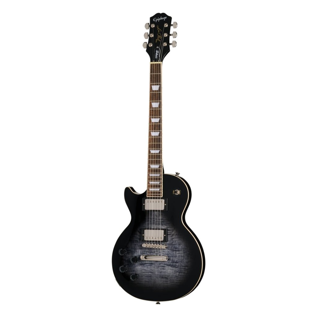 Epiphone Les Paul Tribute Electric Guitar - Transparent Ebony Burst, Left Handed Electric Guitars Sky Music