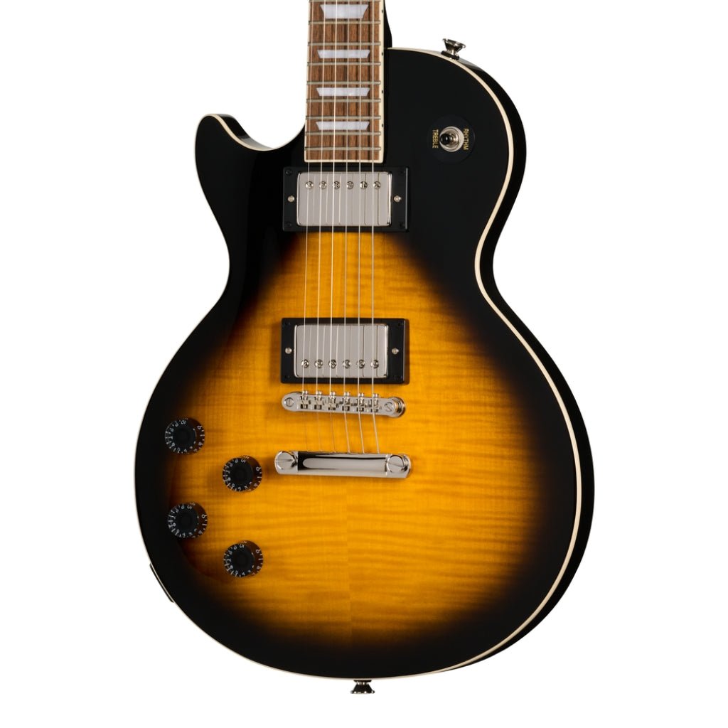 Epiphone Les Paul Tribute Electric Guitar - Vintage Sunburst, Left Handed Electric Guitars Sky Music