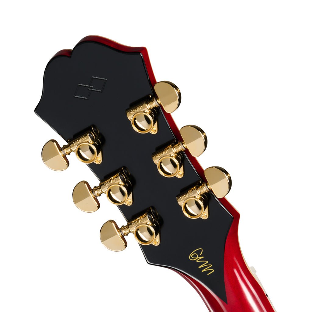 Epiphone Masterbuilt Gem Archer Sheraton - Cherry Red Electric Guitars Sky Music