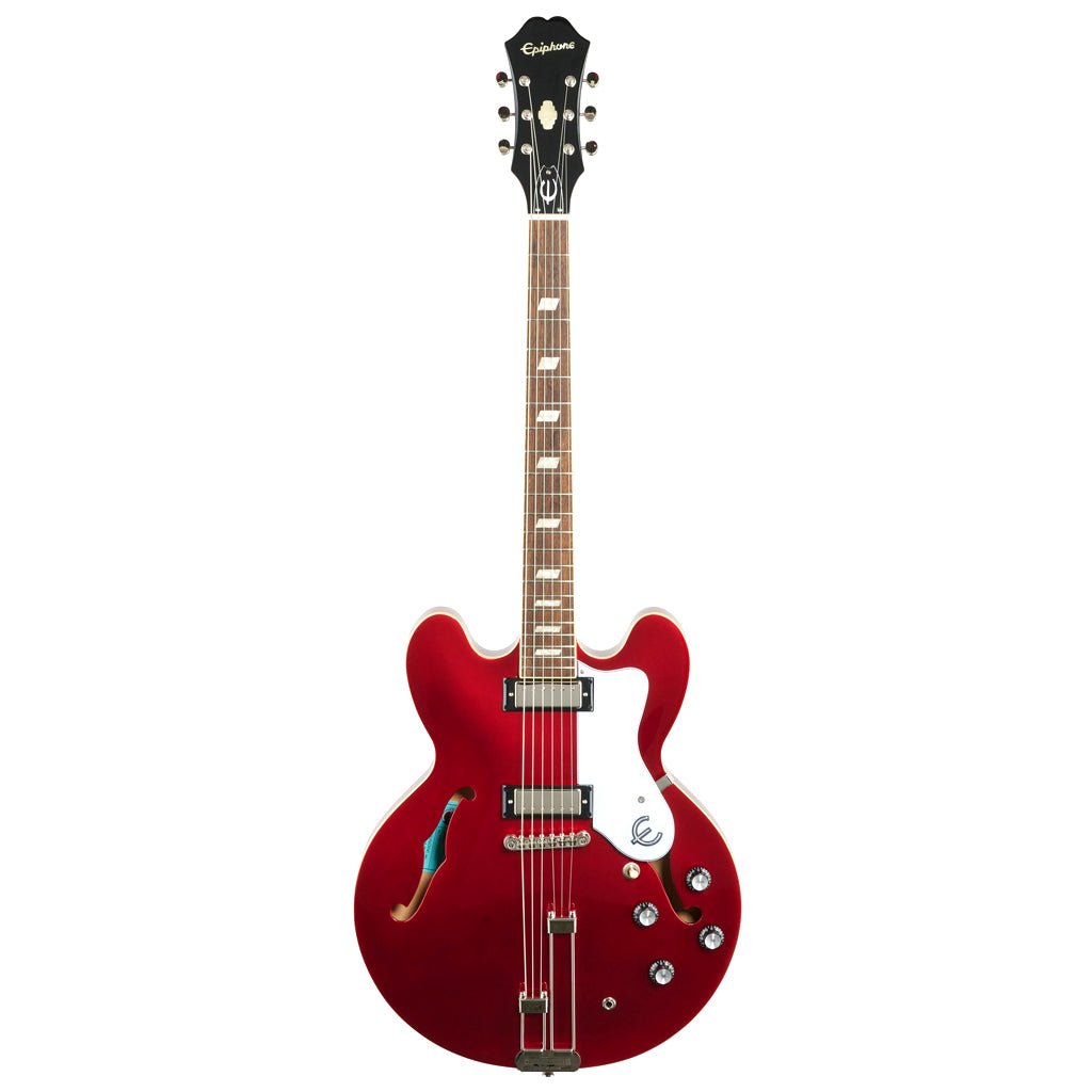 Epiphone Riviera Frequensator Rosewood Fingerboard Electric Guitar - Sparkling Burgundy Electric Guitars Sky Music