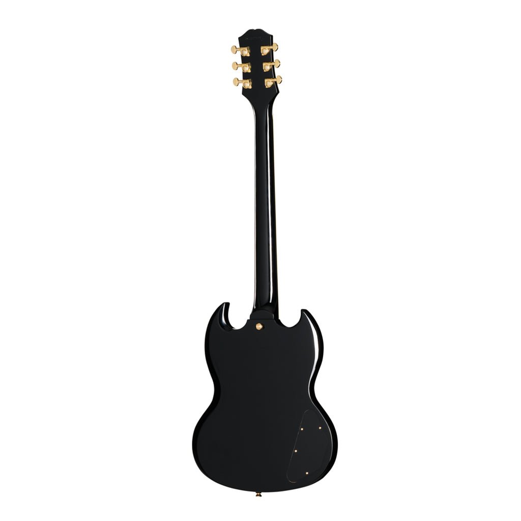 Epiphone SG Custom Left Handed with Premium Gig Bag - Ebony Electric Guitars Sky Music