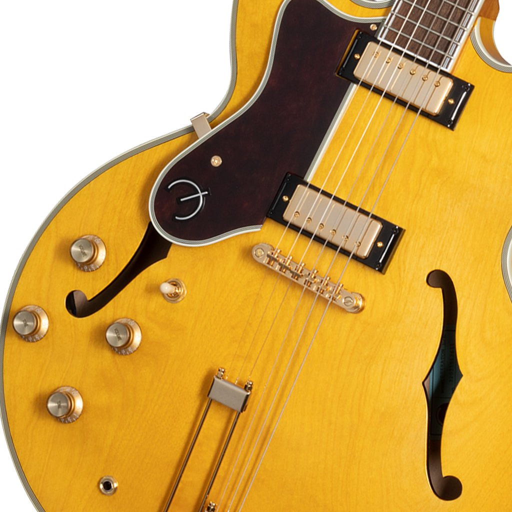 Epiphone Sheraton Frequensator Rosewood LH Semi-Hollow Electric Guitar - Natural Electric Guitars Sky Music