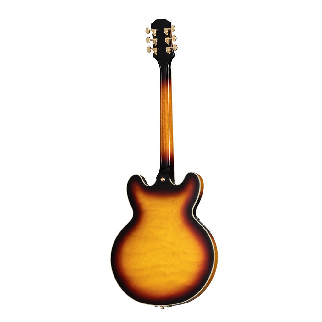Epiphone Sheraton Frequensator Rosewood LH Semi-Hollow Electric Guitar - Vintage Sunburst Electric Guitars Sky Music