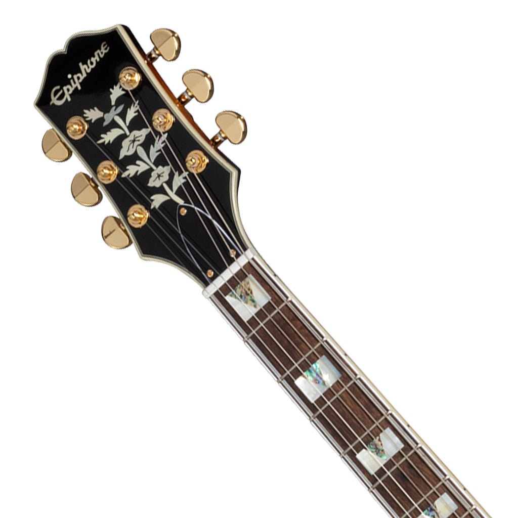 Epiphone Sheraton Frequensator Rosewood LH Semi-Hollow Electric Guitar - Vintage Sunburst Electric Guitars Sky Music