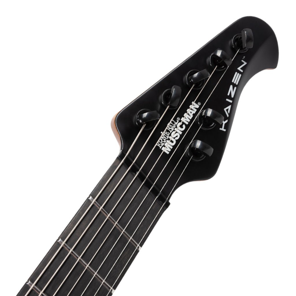 Ernie Ball Music Man Kaizen 7 Apollo Black Roast MHS Electric Guitars Sky Music