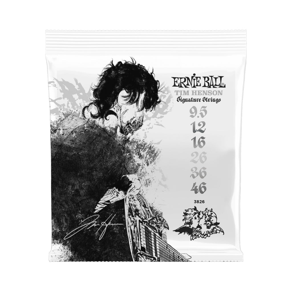 Ernie Ball Tim Henson Signature Electric Guitar Strings - .0095-.046 Guitar Strings Sky Music