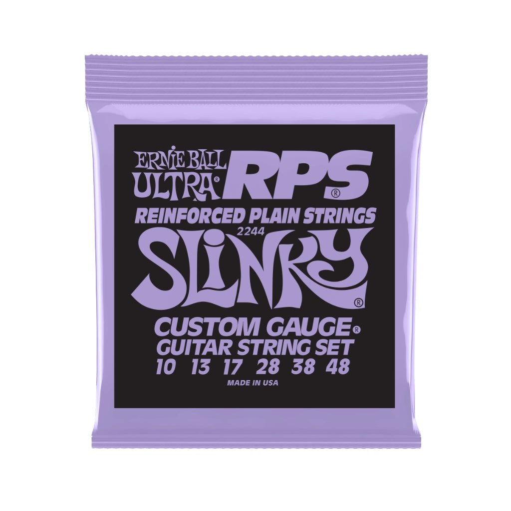 Ernie Ball Ultra Slinky RPS Nickel Wound Electric Guitar Strings - 10-48 Gauge Guitar Strings Sky Music