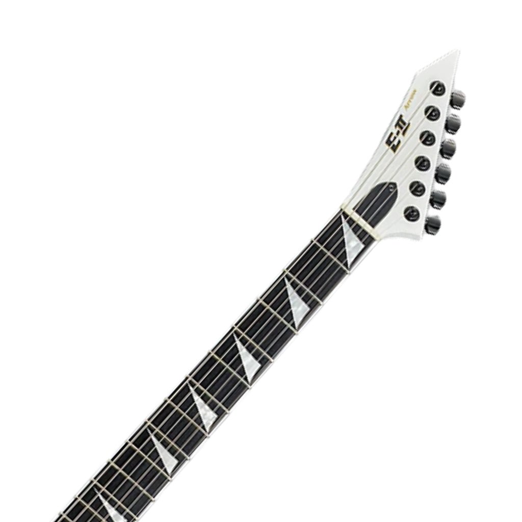 ESP E-II Arrow Neck Thru Electric Guitar w/Case - Snow White Electric Guitars Sky Music