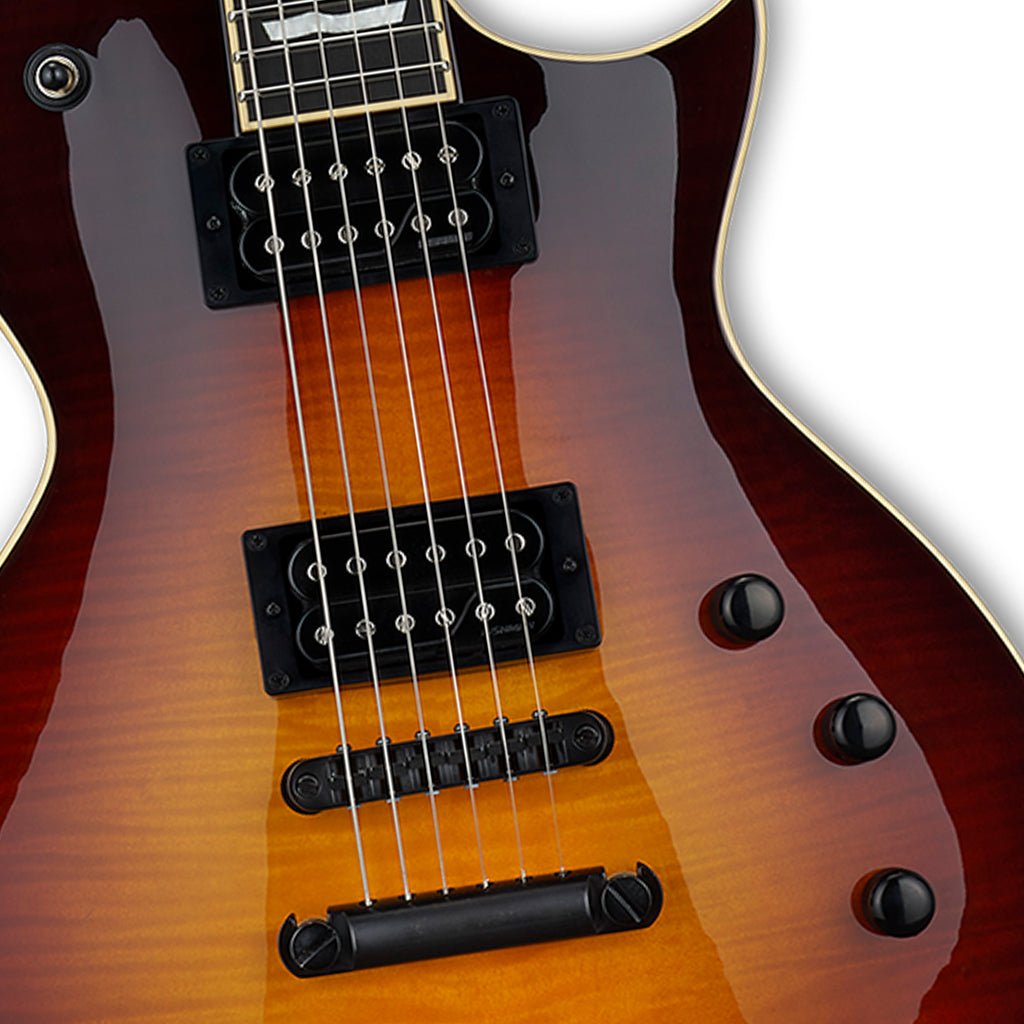 ESP E-II Eclipse Full Thickness FM - Tobacco Sunburst Electric Guitars Sky Music