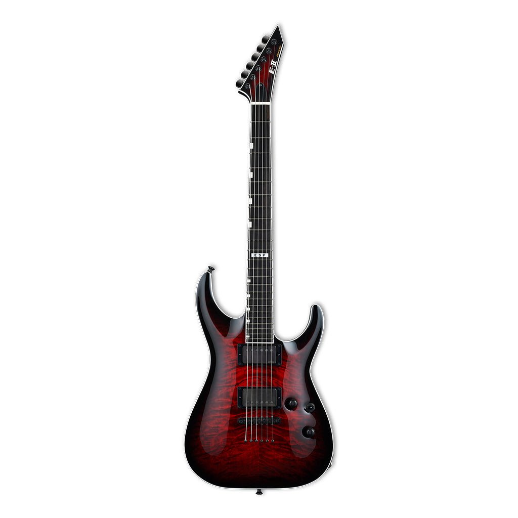 ESP E-II Horizon NT-II Electric Guitar Quilted Maple - See Thru Black Cherry Sunburst Electric Guitars Sky Music