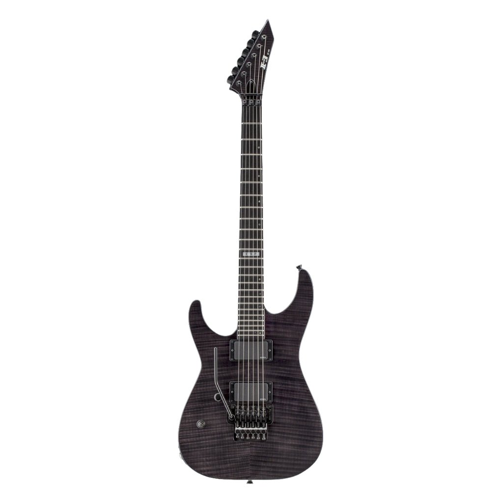 ESP E-II M-II Left Handed Electric Guitar - See Thru Black Electric Guitars Sky Music