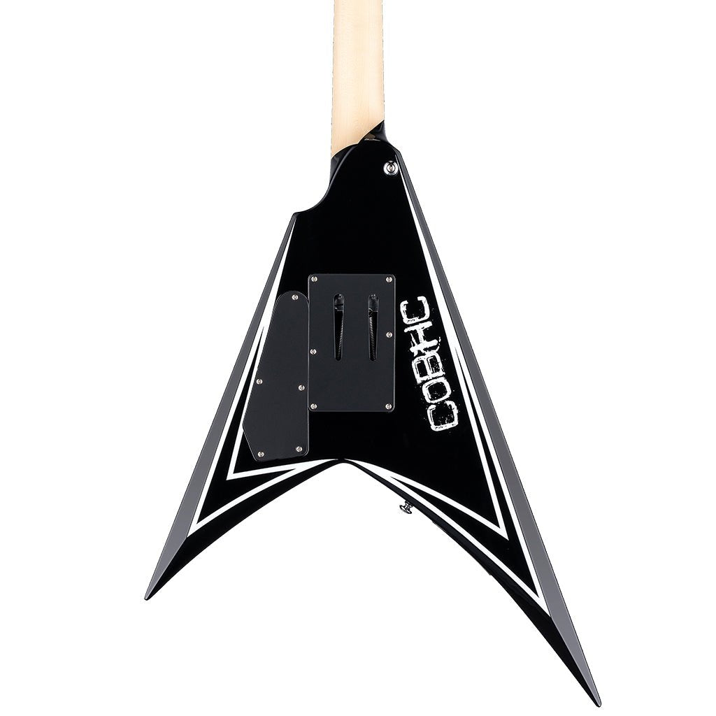 ESP LTD Alexi Laiho Signature Sawtooth SE 20th Anniversary Electric Guitar - Black w/White Pinstripes Electric Guitars Sky Music