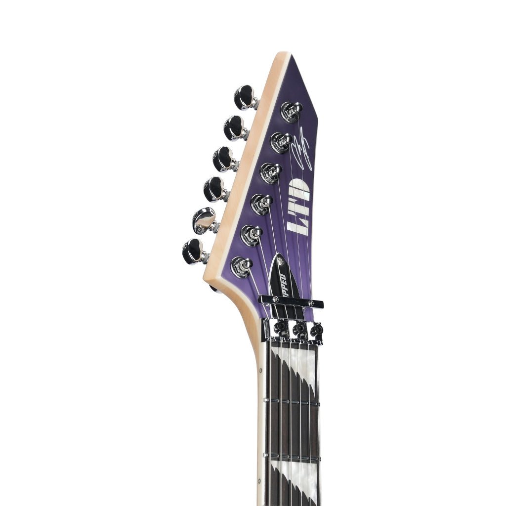 ESP LTD Alexi Ripped Electric Guitar - Purple Fade Satin Electric Guitars Sky Music