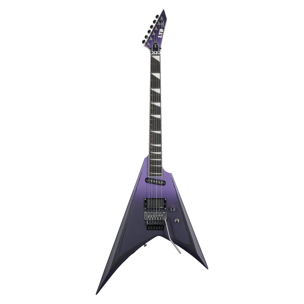 ESP LTD Alexi Ripped Electric Guitar - Purple Fade Satin Electric Guitars Sky Music
