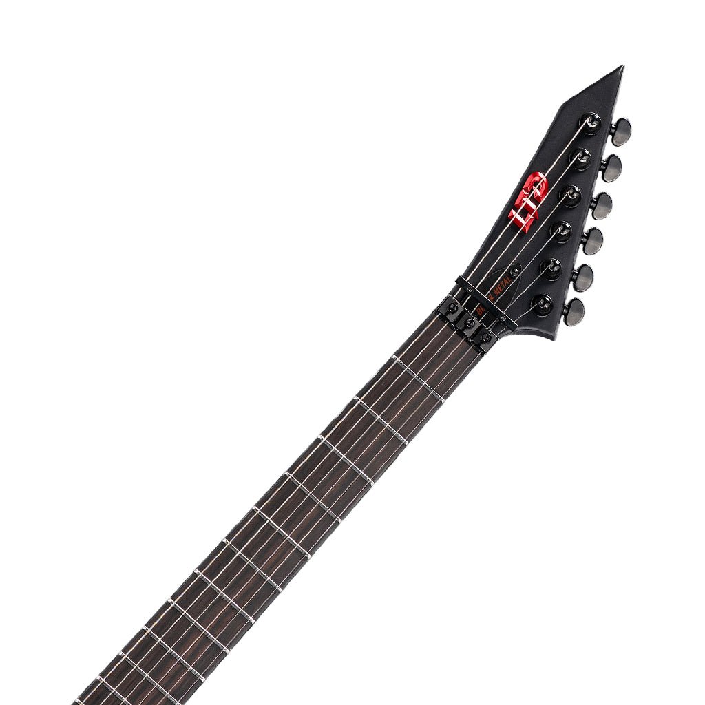ESP LTD Arrow Black Metal Electric Guitar - Black Red Burst Satin Electric Guitars Sky Music