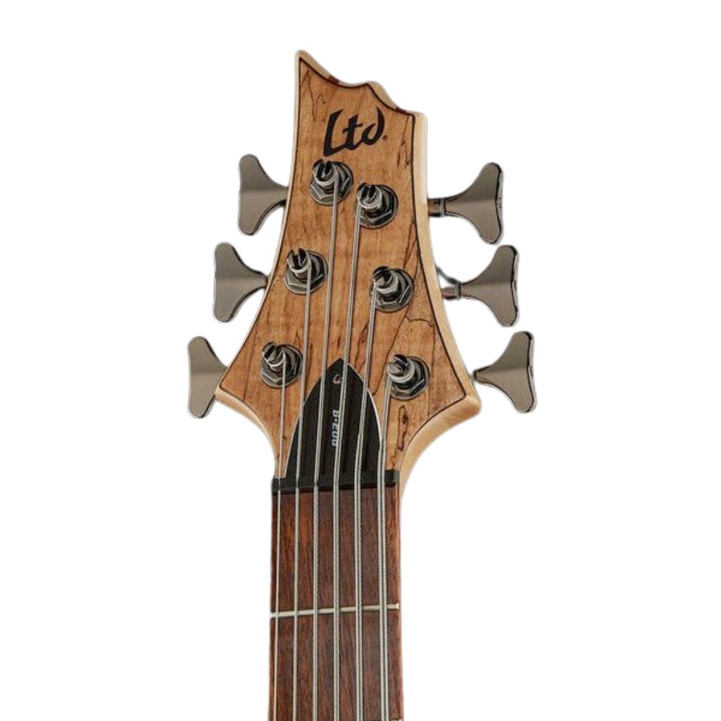 ESP LTD B-206SM 6-String Left-Handed Bass Guitar - Natural Satin Bass Guitars Sky Music