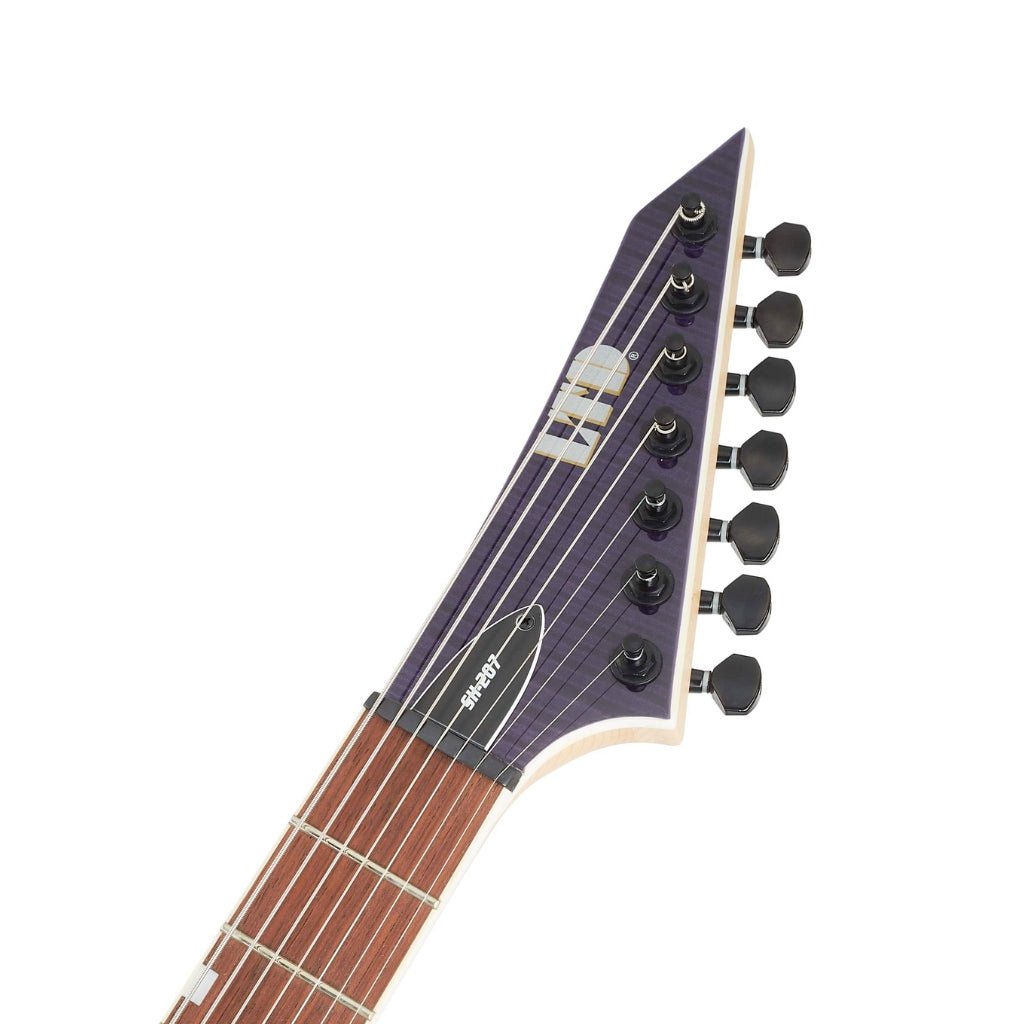 ESP LTD Brian "Head" Welch SH-207 FM 7-String Electric Guitar - See Thru Purple Electric Guitars Sky Music
