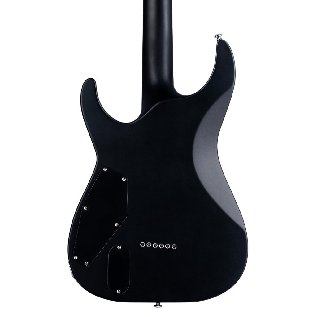ESP LTD Deluxe MH-1000NT Bold Binding Electric Guitar - Black Satin Electric Guitars Sky Music