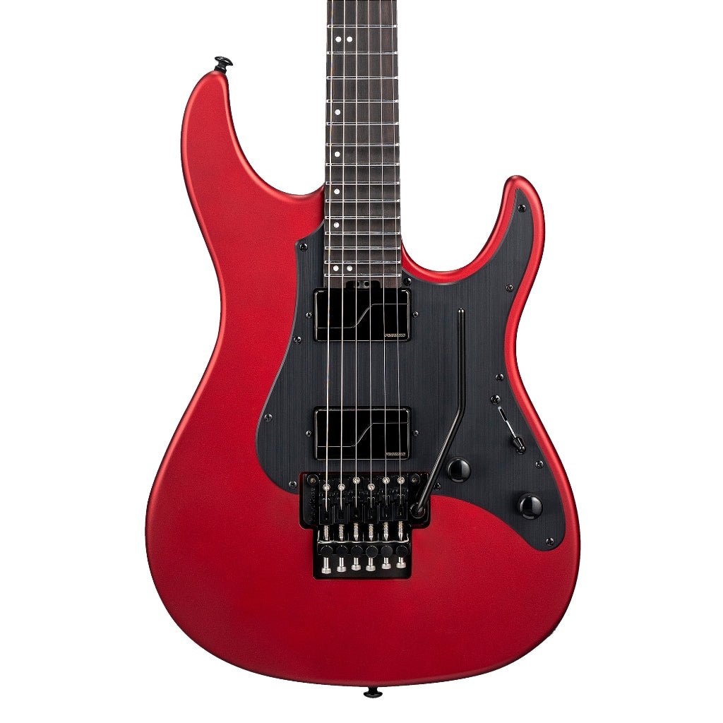 ESP LTD Deluxe SN-1000 FR Electric Guitar - Candy Apple Red Satin Electric Guitars Sky Music