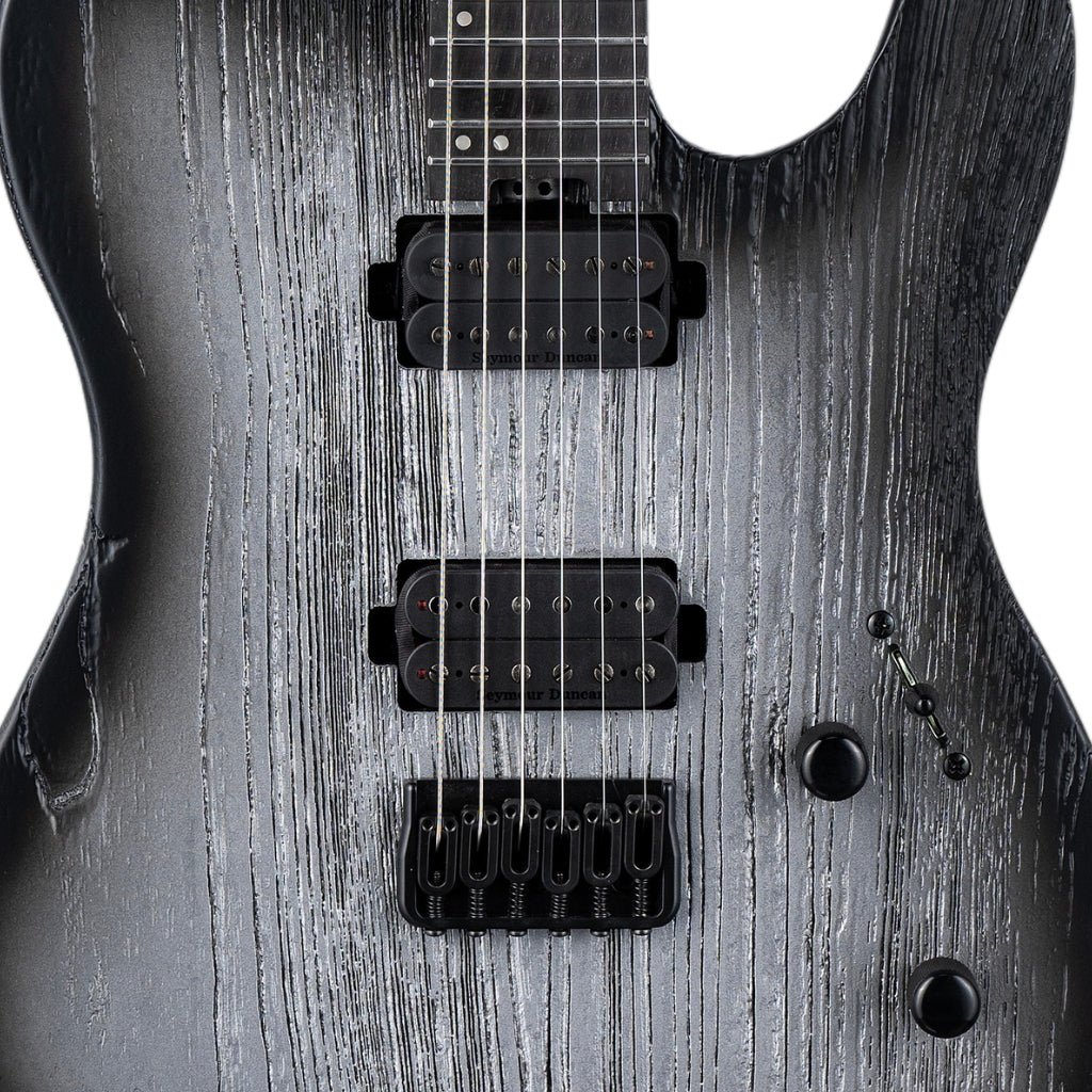 ESP LTD Deluxe TE-1000 Electric Guitar - Silver Blast Electric Guitars Sky Music