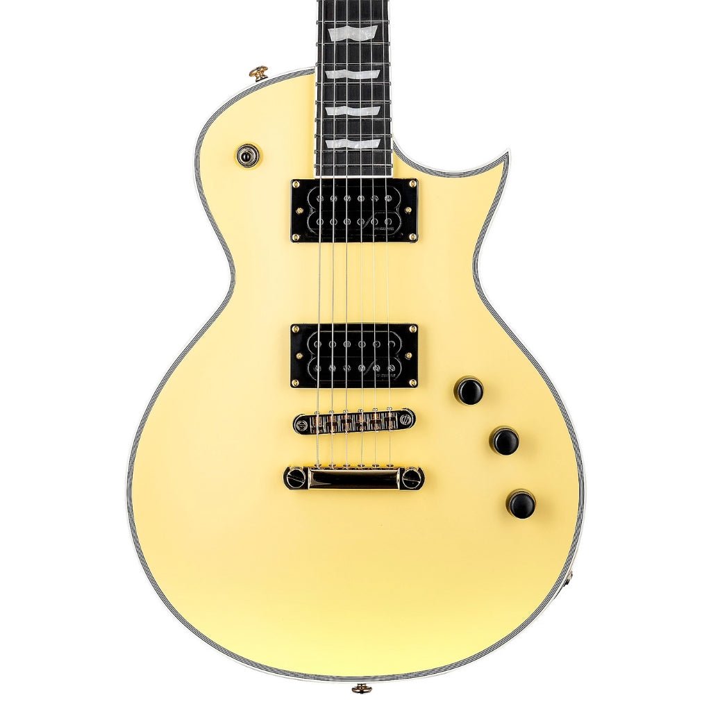 ESP LTD EC-1000T CTM Electric Guitar - Vintage Gold Satin Electric Guitars Sky Music