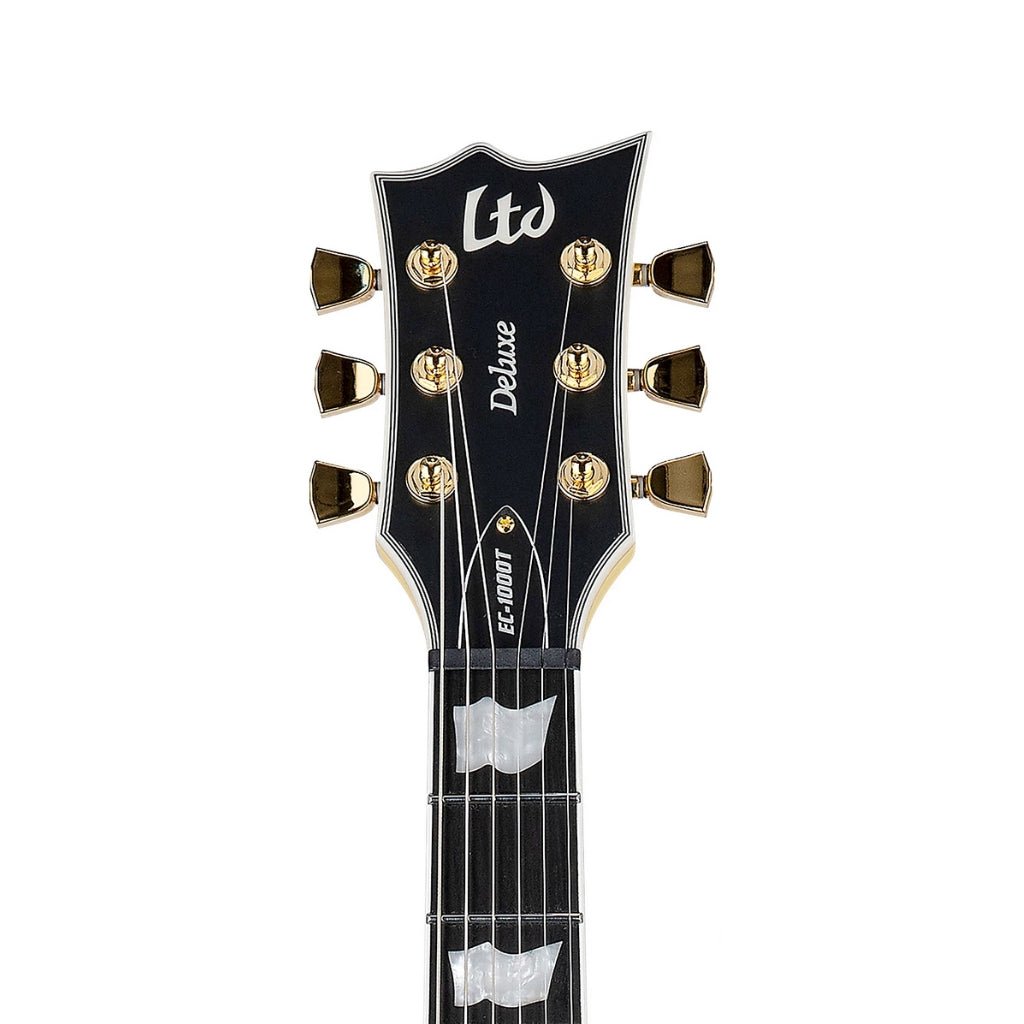 ESP LTD EC-1000T CTM Electric Guitar - Vintage Gold Satin Electric Guitars Sky Music