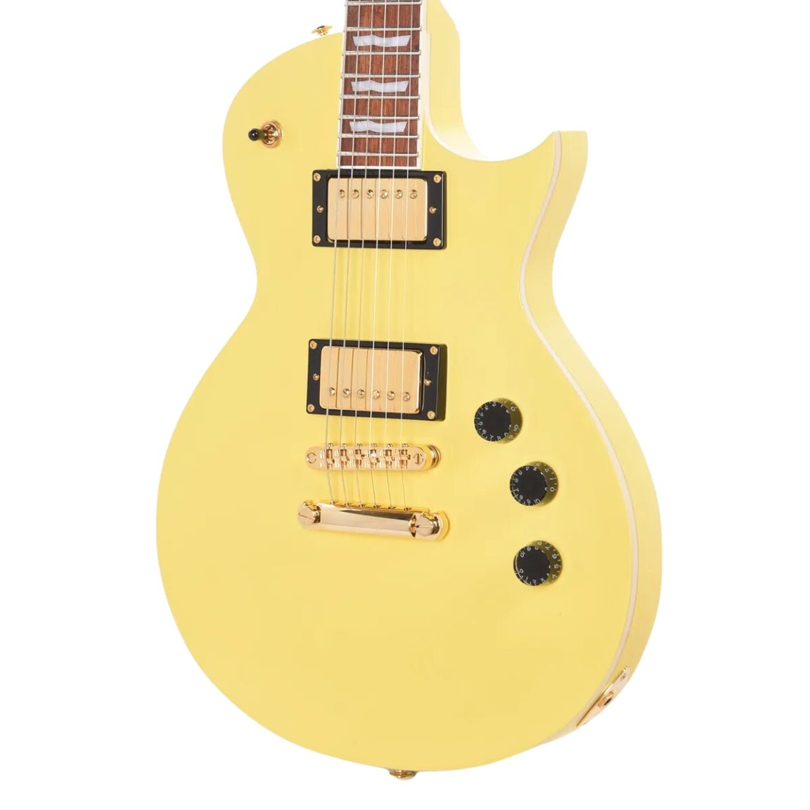 ESP LTD EC-256 Electric Guitar - Vintage Gold Satin Electric Guitars Sky Music